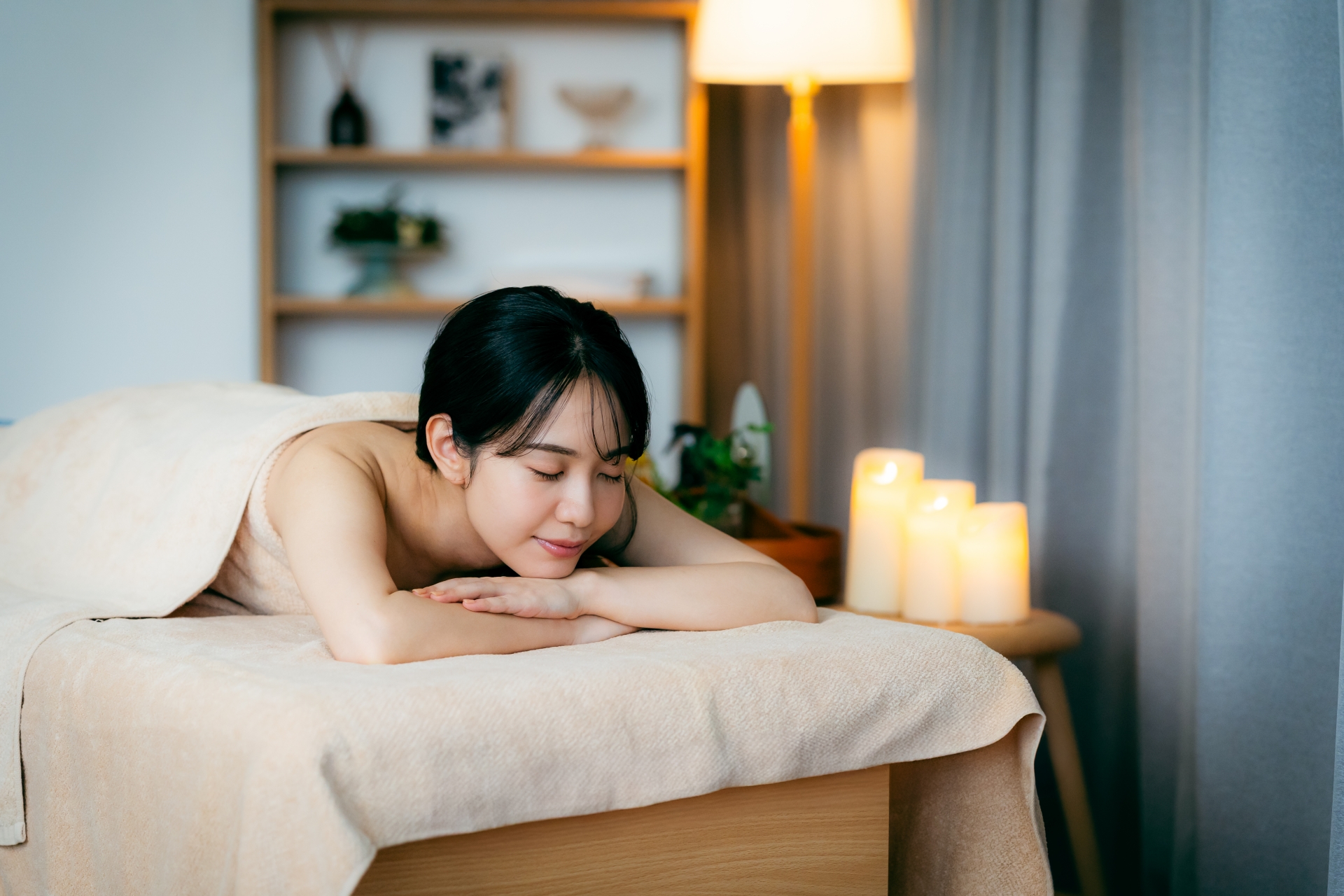 清潔感のあるエステサロン